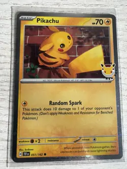 Pokemon - Pikachu (Pokemon Day 2026) - 051/162 - Promo - Holo - With Coin - Image 2