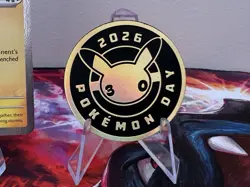 Pikachu 051 /162 Stamped 2026 Pokemon Day 30 Promo - Cosmo Holo - TCG - Image 3
