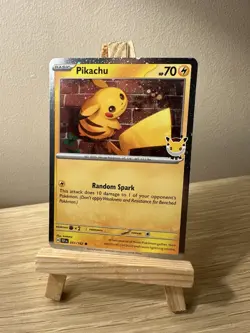Pokemon Card - Pikachu Stamped Pokemon Day 2026 Holo Promo - 051/162 - Image 1