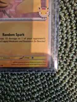 Pikachu (Holo) POKEMON DAY PROMO 2026 30th Anniversary 051/162 + PROMO COIN - Image 2
