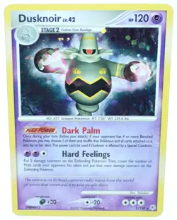 Dusknoir 2/130 Holo Rare Diamond & Pearl 2007 - Pokemon Card TCG (Excellent) - Image 1