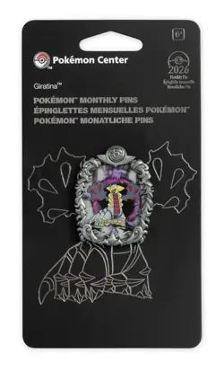 Giratina Pokemon Center Monthly Pin Legendary Moments Pin (3 of 12) - Image 1