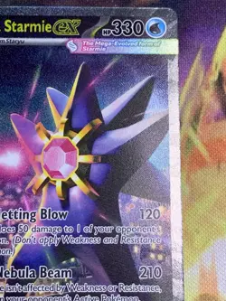 Mega Starmie ex SIR 118 /088 Perfect Order ENGLISH NM Pokemon TCG - Image 3