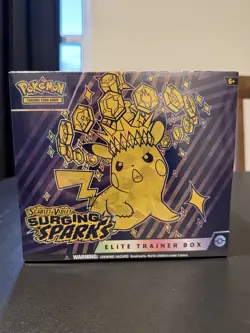Pokemon TCG Surging Sparks ETB Factory Sealed Brand New In Box - Image 1