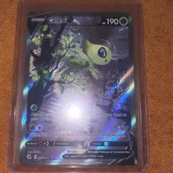 Pokemon TCG Celebi V Swsh08 Fusion Strike 245/264 Ultra Rare Full Art Holo NM - Image 2