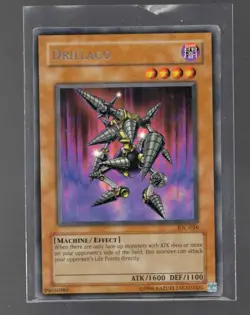 Drillago IOC-026 Rare Unlimited Invasion of Chaos Yu-Gi-Oh Card - Image 1