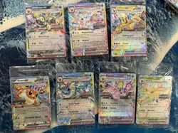 Prismatic Evolutions Surprise Box Sealed Stamped EX Promo Cards 7/9 - Image 1