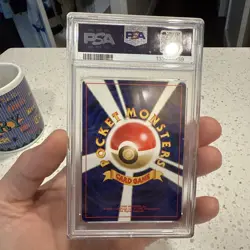 2000 Pokemon Japanese Neo 2 Espeon Holo #196 PSA 8 NM-MT - Image 2