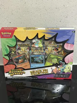 Pokemon Ascended Heroes First Partners Deluxe Pin Collection Box New & Sealed! - Image 1