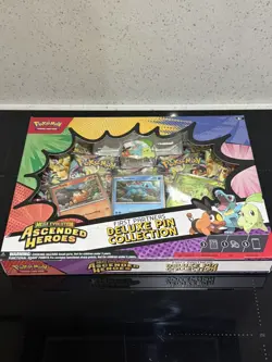 Pokemon Ascended Heroes First Partners Deluxe Pin Collection Box New & Sealed! - Image 2