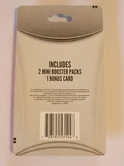 Pokemon Team Up Dollar General 2 Mini Booster Packs + Bonus Card Sun & Moon NEW - Image 5