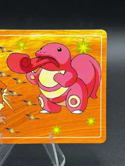 Lickitung vs Raticate No. 108 Topsun Top sun Anime Battle Pokemon Japanese - Image 3