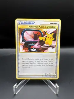 POKEMON COMMUNICATION 98/123 TRAINER HEARTGOLD SOULSILVER NM NEAR MINT PIKACHU - Image 1