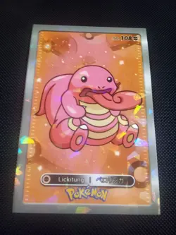 Pokemon 2024 Card Database Cracked Ice Holo Lickitung 108 Peru US Seller - Image 1