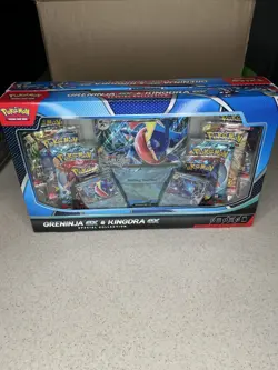 Pokemon Greninja EX and Kingdra EX Special Collection Box – Sealed – Brand New - Image 2