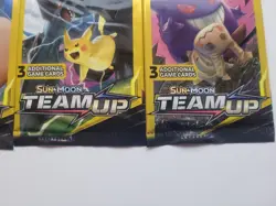 Pokemon Sun&Moon Team Up Dollar Pack Art Set 3 Card Packs 2019 - Image 5