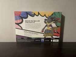 Pokemon TCG Ascended Heroes Mega Lucario Premium Poster Collection BRAND NEW ✅ - Image 2
