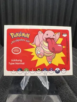 Lickitung #108 - Cracked Ice Holo - Who's That Pokemon 2025 - Pokemon - Image 1