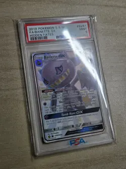 PSA 9 MINT 2019 Pokemon Hidden Fates BANETTE GX SV61 Full Art - Image 2