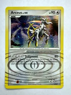 Pokemon card, Arceus, Judgment, Basic HP 90, One Card, Excellent, year 2009 - Image 1