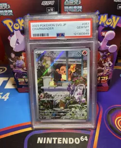 PSA 10 Charmander 051/049 SVG Special Deck Set ex Pokemon Card Japanese 2023 - Image 1