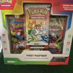 Pokemon TCG First Partner Illustration Collection Series 1 Box - Image 5