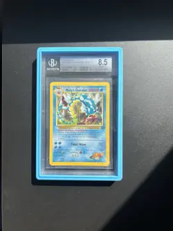 Pokemon TCG 2000 Gym Challenge Unlimited #13 Misty’s Gyarados Holo BGS 8.5 - Image 1