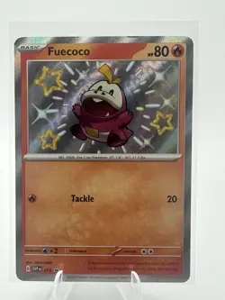 💥 Fuecoco - SVP 079 - Baby Shiny - Black Star Promo Holo - Pokemon Card - Image 1