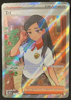 2025 Pokemon Eri 136/131 Prismatic Evolutions NM - Image 1