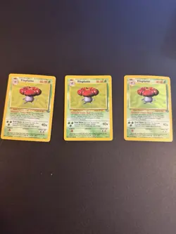 Pokemon 3x Vileplume Vintage Cards Lot – Jungle/Base Set Style NM/LP - Image 1