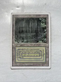 Magic: The Gathering Bayou Land Card - Image 1