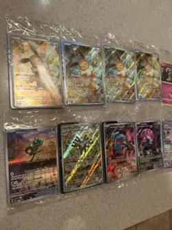 Pokemon Sealed Promo Eevee Prismatic Evolutions and more Lot - Image 1