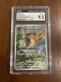Pokemon Charmander 044 Sv: Scarlet & Violet Promo Holo CGC 9.5 - Image 1