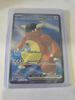 Pokemon TCG: 151 - Kangaskhan EX 190/165 - Full Art Ultra Rare - Near Mint - Image 1