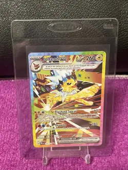 Pokemon Jolteon ex 260HP Special Illustration Rare Tera 153/131 Prismatic Holo - Image 1