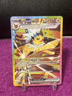 Pokemon Jolteon ex 260HP Special Illustration Rare Tera 153/131 Prismatic Holo - Image 2