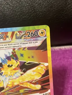 Pokemon Jolteon ex 260HP Special Illustration Rare Tera 153/131 Prismatic Holo - Image 4