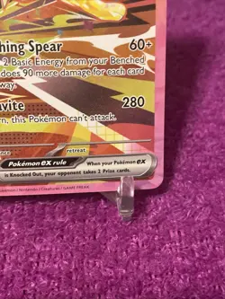 Pokemon Jolteon ex 260HP Special Illustration Rare Tera 153/131 Prismatic Holo - Image 5