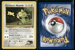✰ GIOVANNI'S MEOWTH 43/132 UNCOMMON GYM CHALLENGE POKEMON ✰ MP - Image 1