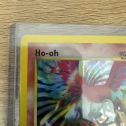 Pokemon TCG Ho-Oh Neo Revelation Holo Card 7/64 MP Condition - Image 5