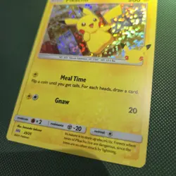 HOLO BLEED LP Pikachu 25/25 25th Anniversary McDonalds Promo Pokemon Card 2021 - Image 4