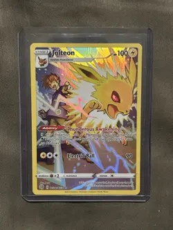 Jolteon TG04/TG30 Swsh09: Brilliant Stars Trainer Gallery Holo Pokemon - Image 1