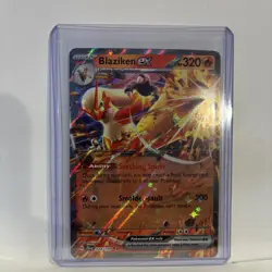 Pokemon TCG Journey Together Blaziken Ex 024/159 Dobule Rare Holo NM/Mint - Image 1