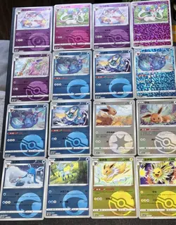 Pokemon TCG S-Chinese Gem Pack Vol 2 CBB2C Eeveelutions Mixed 16 Card Lot - Image 1