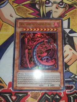 Uria, Lord of Searing Flames soi-en001 Unltd Ed (USED) Ultra Rare Yu-Gi-Oh! - Image 3