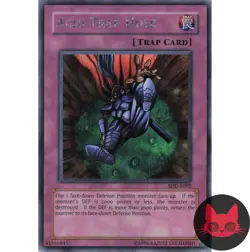 Yugioh Acid Trap Hole SDD-E002 Prismatic Secret Rare NM - Image 1