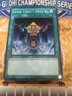 Yugioh Level Limit - Area B AP07-EN010 NM - Image 1