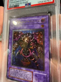 Yu-Gi-Oh PSA 9 Thousand-Eyes Restrict TB-34 Ultimate Rare Japanese New Cert - Image 2