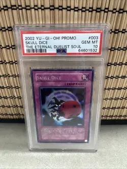 2002 Yu-Gi-Oh! Skull Dice Eternal Duelist Soul EDS-003 PSA 10 - Image 1