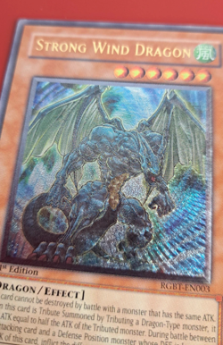 Yu-Gi-Oh! Strong Wind Dragon (RGBT-EN003), ULTIMATE RARE, 1st EDITION - Image 3
